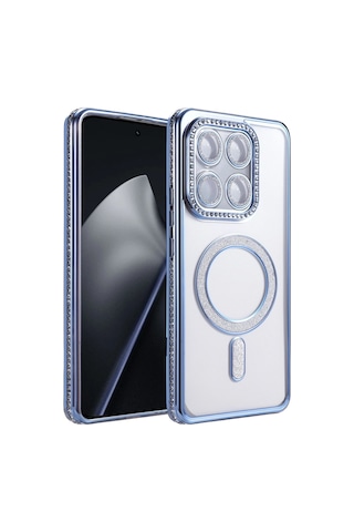 Newface Xiaomi Mi 17t Joke Simli Magneticsafe Kılıf - Mavi Diğer