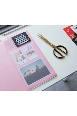 Konesam Ofis Ve Ev Kullanıma Uygun 70.5x32cm Gri Su Geçirmez Çok Fonksiyonlu Masa Matı - Kartlık, Takvim Ve Not Tutma Bölümleriyle