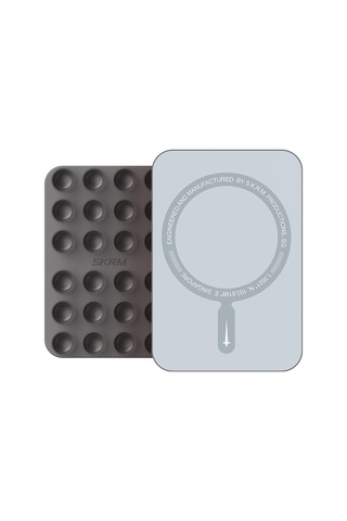 Skinarma Stax Magnetik Vakumlu Düz Zemin Telefon Tutucu Füme