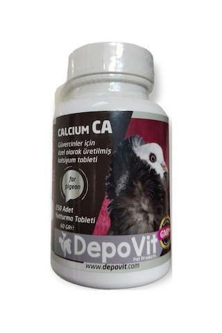 Depovit Calcium Ca (Güvercin Kalsiyum Takviyesi ) 250 Tablet