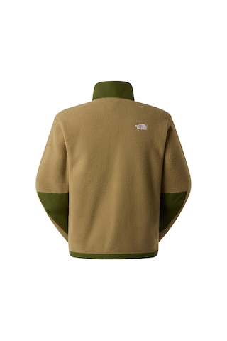 The North Face M Yumiori Off Peak Full Zip Jacket Erkek Polar-33083 Kahverengi-yeşil