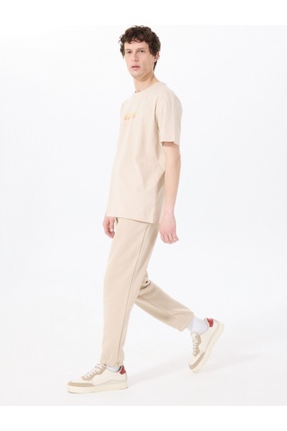 Mustang Bej Erkek Relaxed Nakışlı Sweatpant M5sm-ea1152