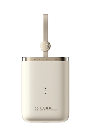 Powersack Pd 22.5w 10000 Mah. 3 İn 1 Type-c Lightning Power Bank Bej