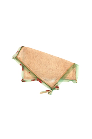 Ponponlu Bağlamalı Kırlent Kılıfı