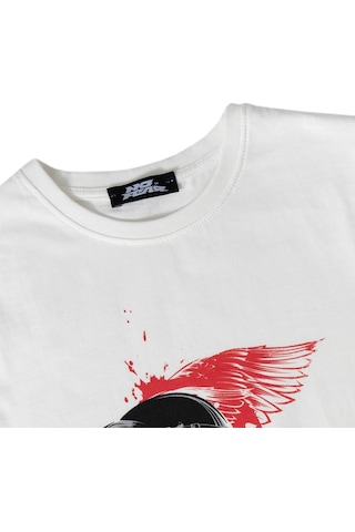 No Fear Erkek Çocuk Tshirt Nfr-b500352 Beyaz