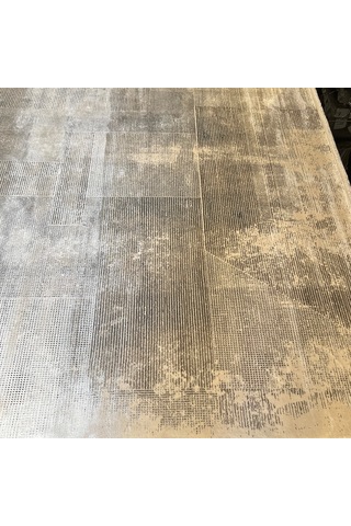 Elexus Halı Valesco 3935 Antrasit Beyaz Modern Salon Halısı Antrasit Beyaz