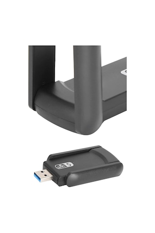 Mbps Wifi Alıcı Kablosuz Wifi Adaptörü Çift Band Nrzsnt - 1 Çift Antenli