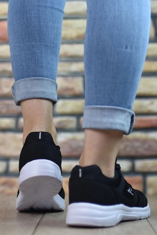 X-step 020-m Siyah Unisex Günlük Yürüyüş Koşu Sneaker Spor Ayakkabı Siyah