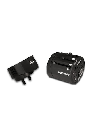 Promate Unipro2 Universal Usb Girişli Seyahat Adaptörü
