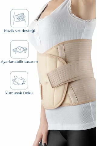 Mycey Babyjem - Doğum Sonrası Balenli Korse Ten S-M