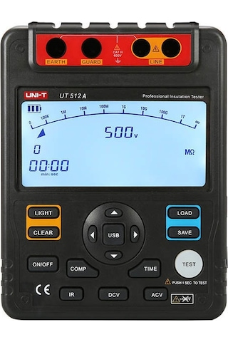 Unit Ut-512a Seri Yalıtım Direnci Test Cihazı
