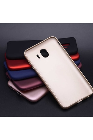 Samsung Uyumlu Galaxy J4 Kılıf Soft Mat Premier Case