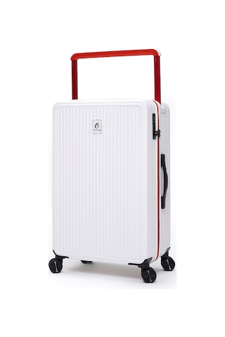 Elatae Vouge Exclusive Orta Boy Ultra Strong Valiz Beyaz V10737 Beyaz