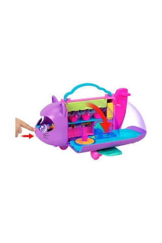 Polly Pocket Adventures in Rio Uçak Oyun Seti