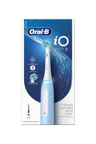 Oral-B İO Series 3 Şarjlı Diş Fırçası Mavi