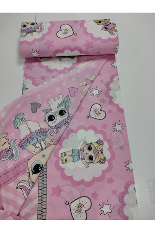 Ranforce Metrelik, Nevresimlik Kumaş - 100x240 Lol Bebek