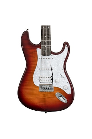 Washburn Sdfsb Sonamaster Deluxe Elektro Gitar Sunburst Klasik Sunburst Cila Çok Yönlü Rock Tonları