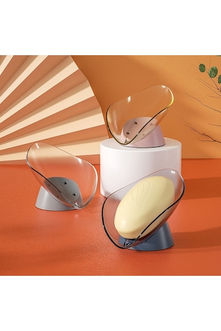 Tuvalet Drenajı Sabun Kutusu Perforasyon Yok Raf Gri