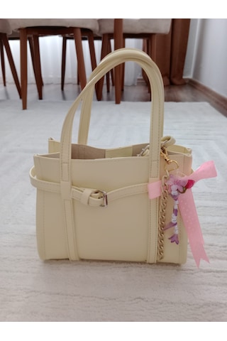 Wisheratelier Kurdela Detaylı Çanta Charmı Pembe