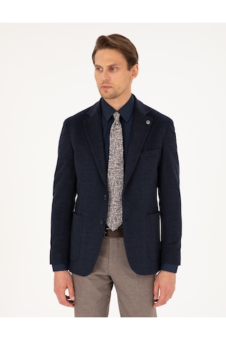 Pierre Cardin Lacivert Ex. Slim Fit Ceket 50296407-vr033