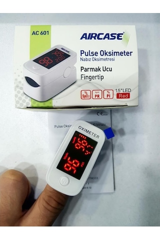 Pulse Oksimetre Parmak Tipi - Yetişkin Nabız ve Oksijen
