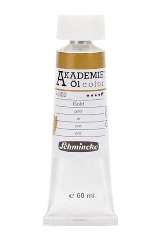 Schmincke : Akademie Yağlı Boya : 60 Ml : 802 Gold
