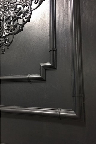 Kahve Eskitme 3 Cm'lik Çıta Uyumlu L Köşe