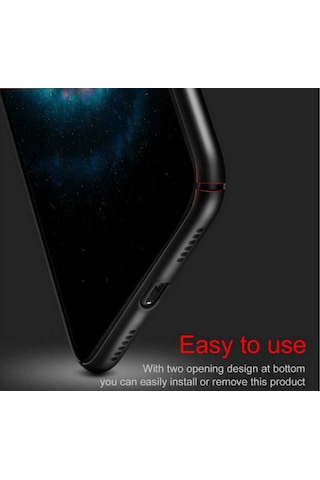 Apple Uyumlu iPhone X/Xs 5.8Baseus Thin Back Ultra Ince Mat Kilif 235915415 - Renk / Beyaz