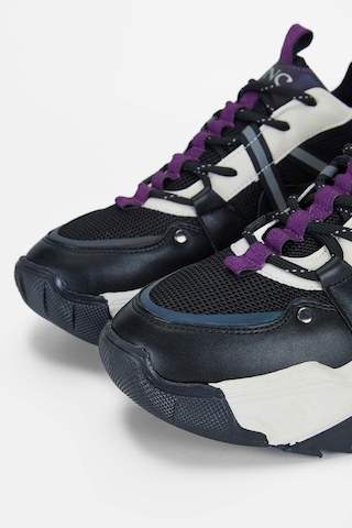 Tamer Tanca Kadın Vegan Siyah Sneakers & Spor Ayakkabı 936 65160 Bn Ayk Sk23/24 Sıyah Kmbn Siyah