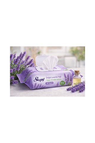 Yüzey Temizlik Havlusu Lavanta 3'lü Paket 3 X 100 Tekli