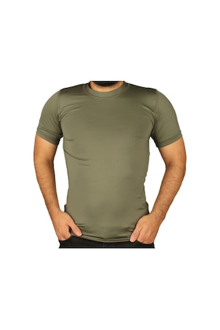Mikro Taktik Tşört Combat Kısa Kollu Erkek Asker Tşörtü Siyah