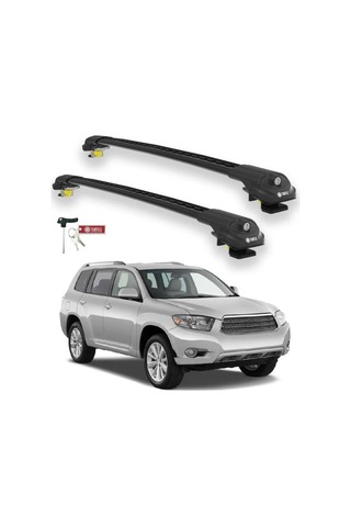 Turtle Toyota Highlander Xu40 2008-2013 Ara Atkı Air1 Siyah