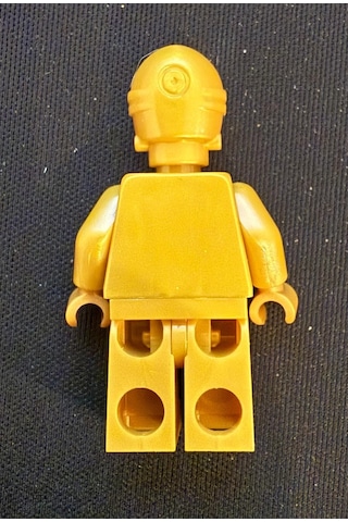 Orjinal Lego Minifigür Star Wars C-3po Baskısız