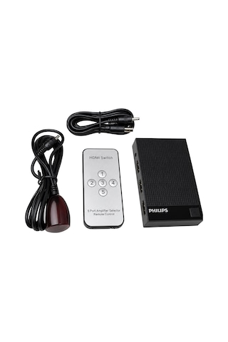 Philips Swv9023d/93 5-giriş 1-çıkış 4k Hdmı Switch Seçici