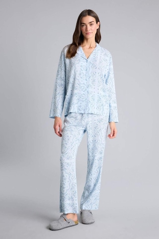 Defacto Desenli Pijama Takımı Üst Alt F9824AX26SP
