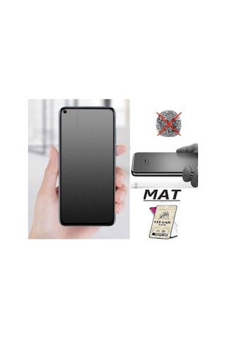 Xiaomi Mi 11 Lite Uyumlu Mat Seramik Cam Nano Esnek Kırılmaz Full Tam Kaplayan Ekran Koruyucu