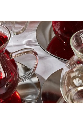 Keyf-i Ala 18 Parça Çay Bardağı Seti 200 Ml Çok Renkli