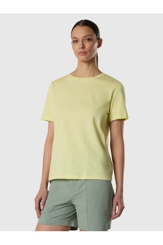 North Sails Kısa Kollu Kadın T-shirt-33526 Sarı