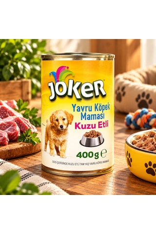 Joker Yavru Köpek Maması Kuzu Etli