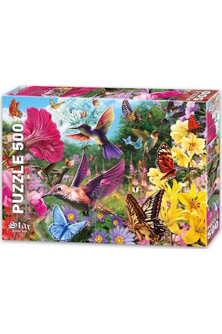 Star Puzzle 500 Parça Kuş Cenneti Puzzle