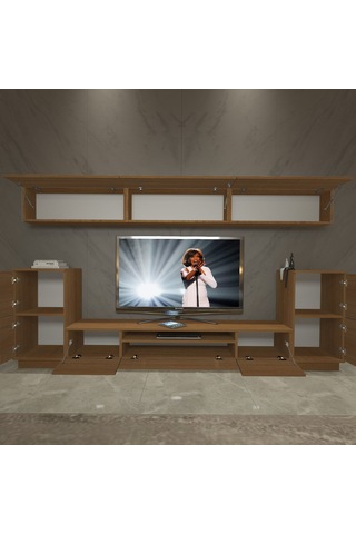 Decoraktiv Trendstyle 9s Mdf Tv Ünitesi Tv Sehpası Ceviz