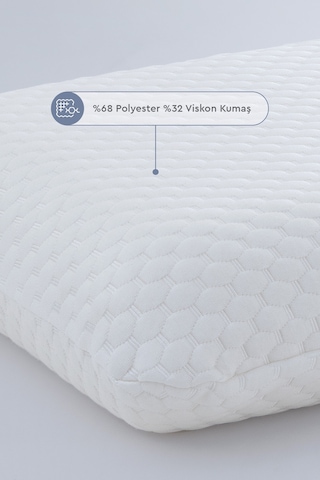 Yataş Bedding Visco Standart Yedek Yastık Kılıfı 38X70 Cm