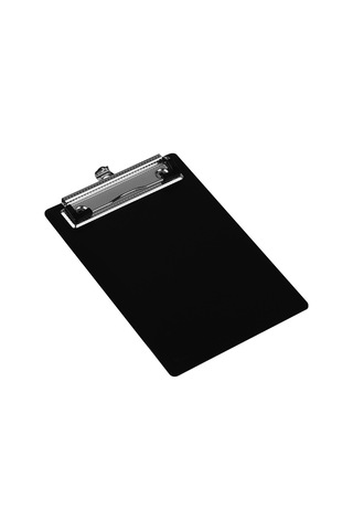 Youmex Siyah A6 Plastik Ofis Yazma Tahtası - Dayanıklı Çelik Kıskaçlı Belge Tutucu, Duvar Asma Düğmeli Çok Renkli