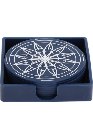 Suntek Magideal 8 Adet Içecekler Bardak Mutfak Fincan Kare- Altlık Rafı