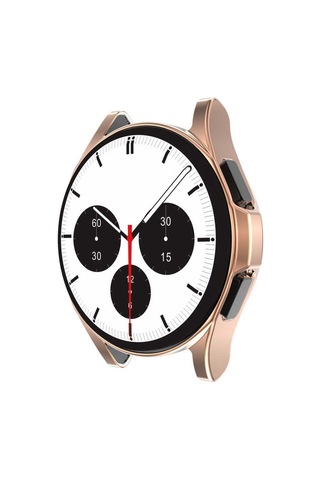 Galaxy Uyumlu Watch 4 Classic 46mm Mkst Watch Gard 02 Koruyucu Silikon - Gümüş