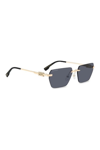 Dsquared2 D2 0102/s-807 Sıyah Unisex Güneş Gözlüğü Altın