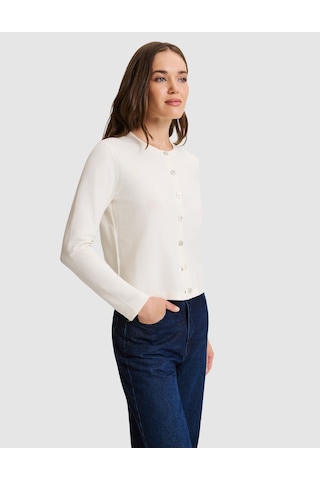 Pierre Cardin Ekru Slim Fit Basic Triko Hırka 50330224 Vr019