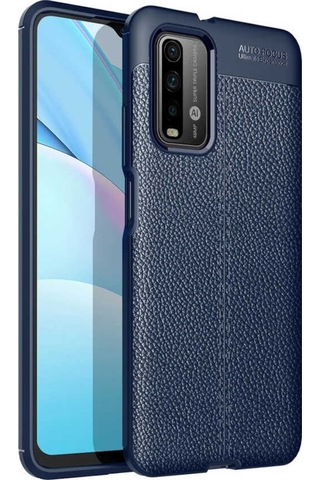 Xiaomi Redmi 9T Kılıf Niss Silikon Deri Görünümlü  (510452667)