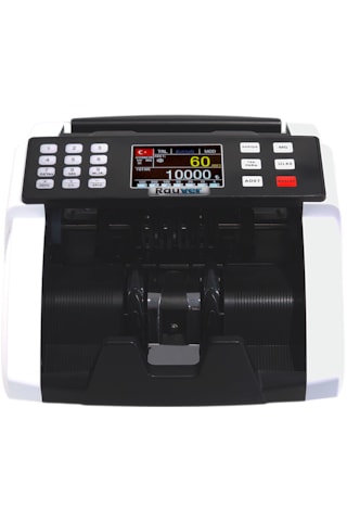 Sc8000 Lite, Tl Karışık Sayım, Dolar Ve Euro Adet Sayım Sahte Kontrollü Para Sayma Makinesi - Müşteri Ekranı Hediyeli