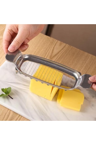 Alüminyum Peynir Kesim Tereyağı Peynir Dilimleyici Kazlar Yumurta Tereyağı Bölücü Hat Kesici Cilalı Diğer